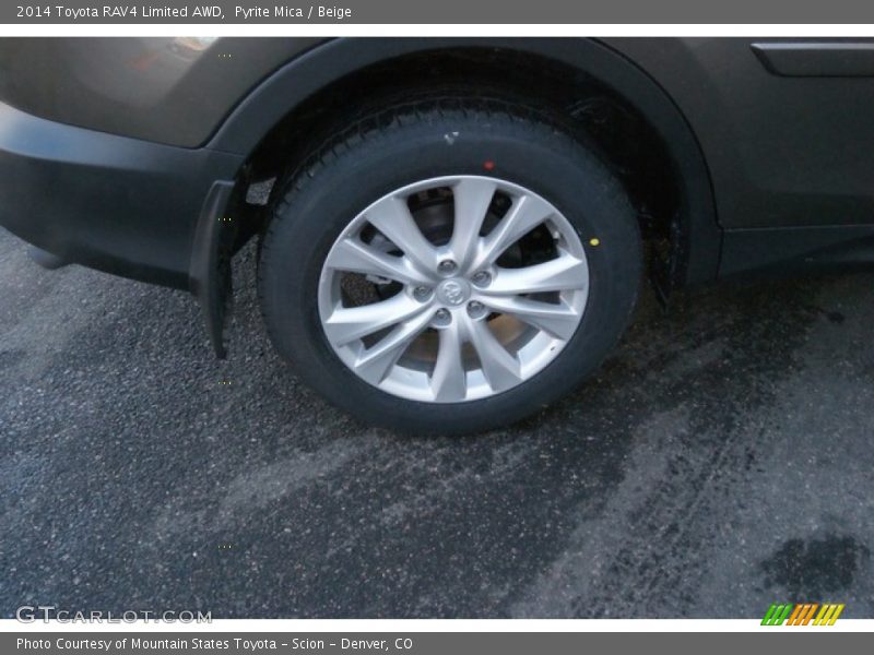 Pyrite Mica / Beige 2014 Toyota RAV4 Limited AWD