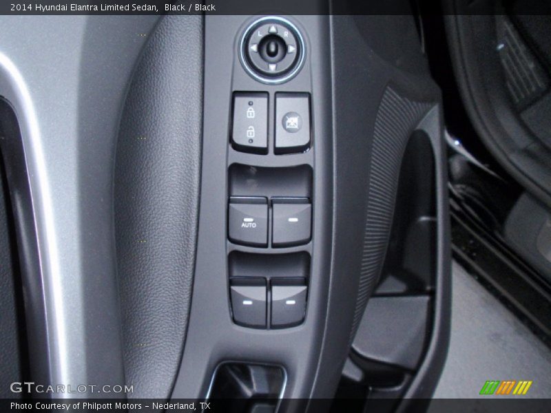 Black / Black 2014 Hyundai Elantra Limited Sedan