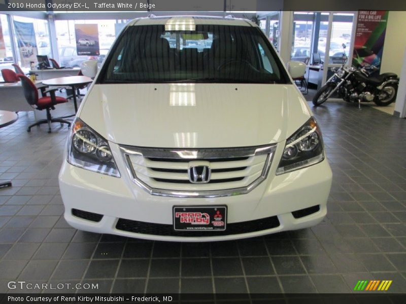 Taffeta White / Beige 2010 Honda Odyssey EX-L