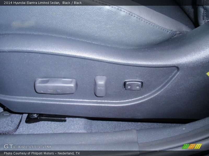 Black / Black 2014 Hyundai Elantra Limited Sedan