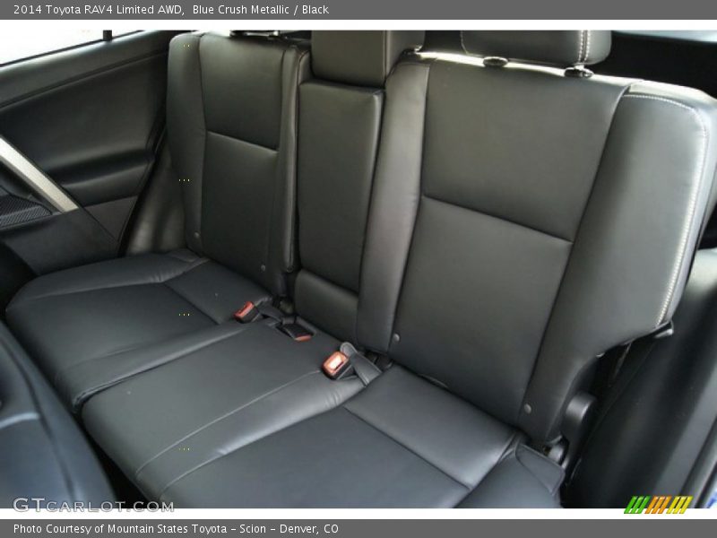 Blue Crush Metallic / Black 2014 Toyota RAV4 Limited AWD