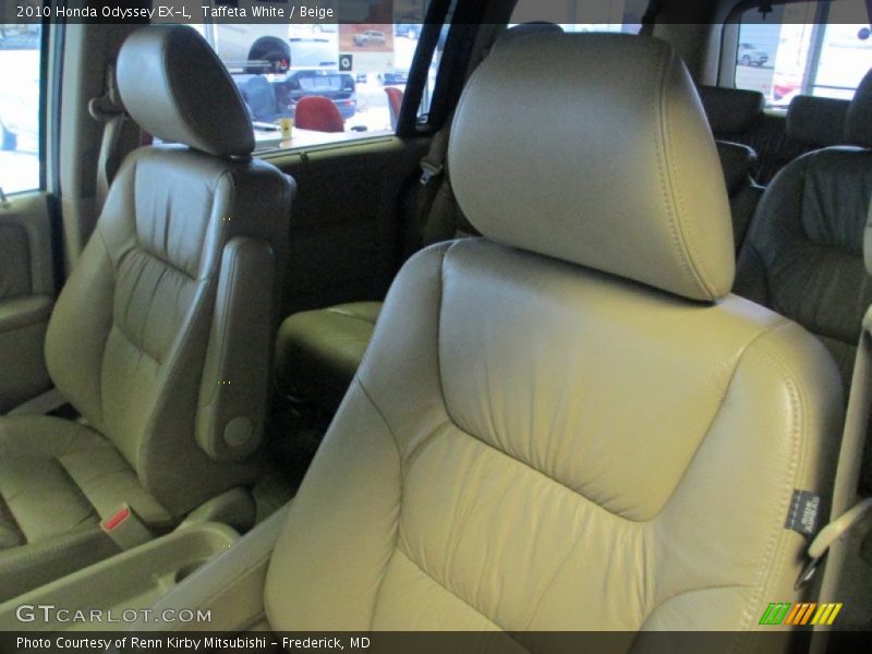 Taffeta White / Beige 2010 Honda Odyssey EX-L