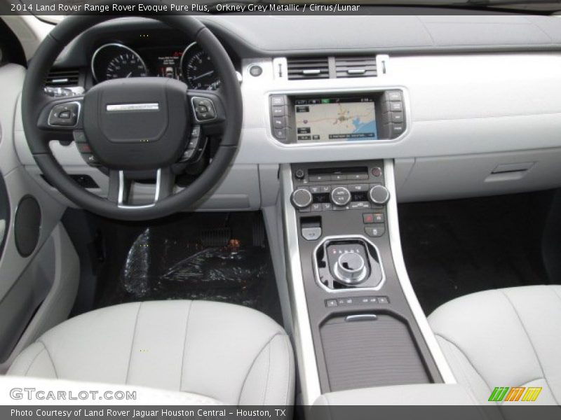 Orkney Grey Metallic / Cirrus/Lunar 2014 Land Rover Range Rover Evoque Pure Plus