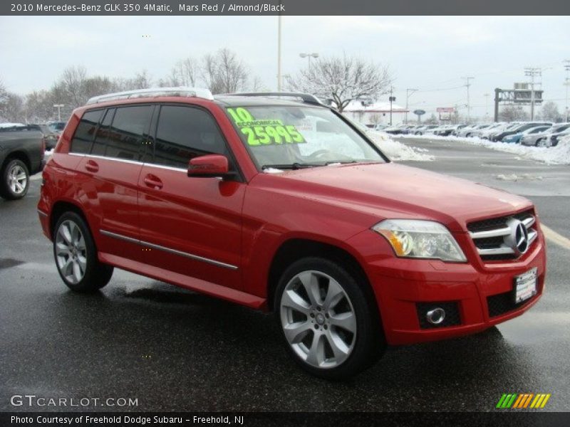 Mars Red / Almond/Black 2010 Mercedes-Benz GLK 350 4Matic