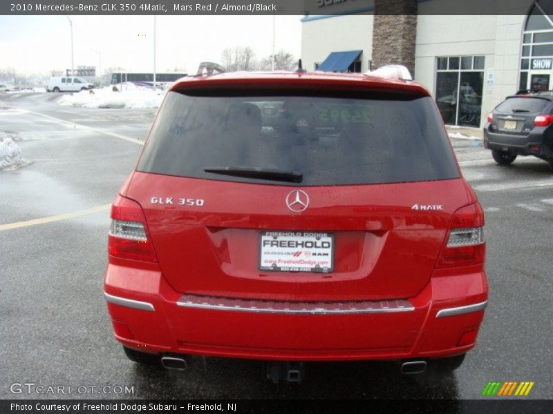 Mars Red / Almond/Black 2010 Mercedes-Benz GLK 350 4Matic