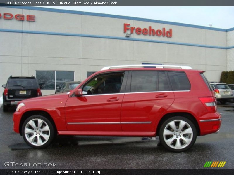 Mars Red / Almond/Black 2010 Mercedes-Benz GLK 350 4Matic
