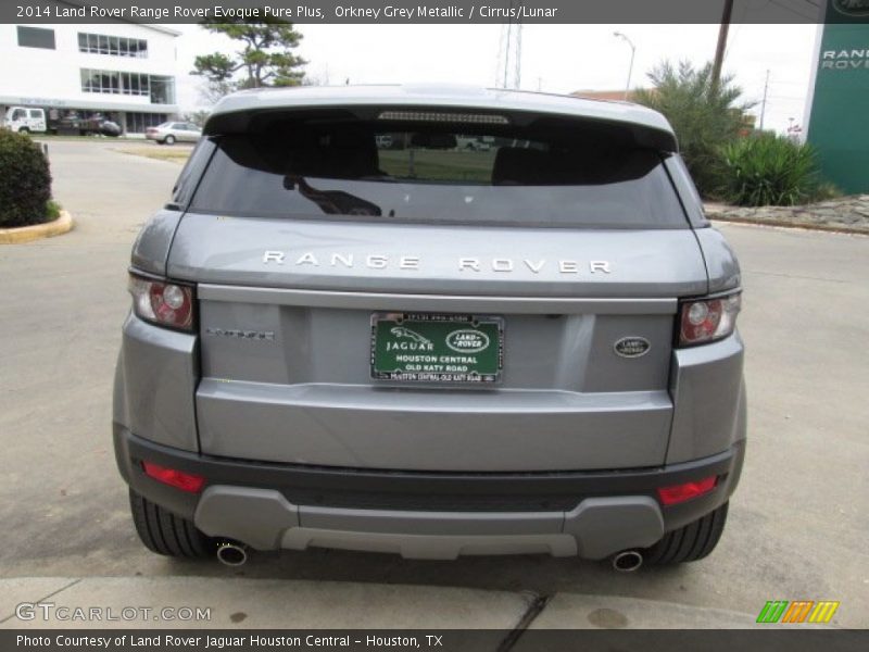 Orkney Grey Metallic / Cirrus/Lunar 2014 Land Rover Range Rover Evoque Pure Plus