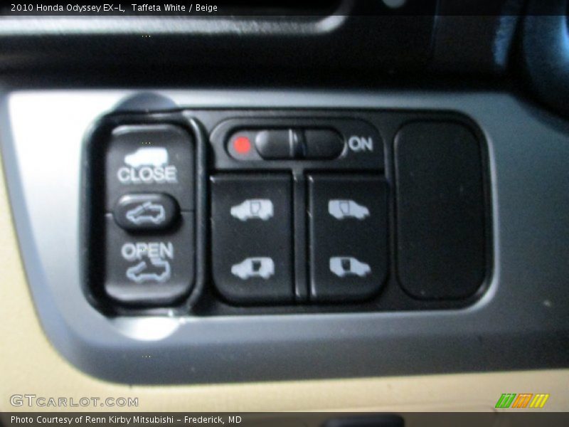 Taffeta White / Beige 2010 Honda Odyssey EX-L