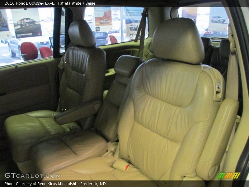 Taffeta White / Beige 2010 Honda Odyssey EX-L