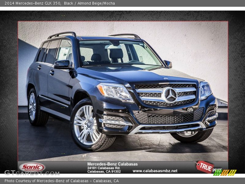 Black / Almond Beige/Mocha 2014 Mercedes-Benz GLK 350