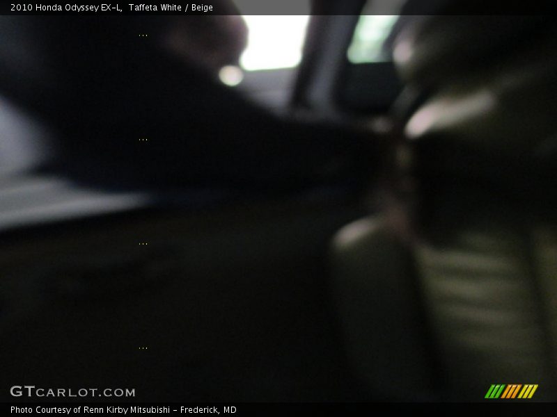 Taffeta White / Beige 2010 Honda Odyssey EX-L