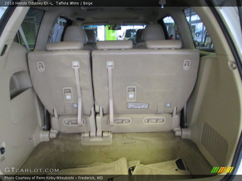Taffeta White / Beige 2010 Honda Odyssey EX-L