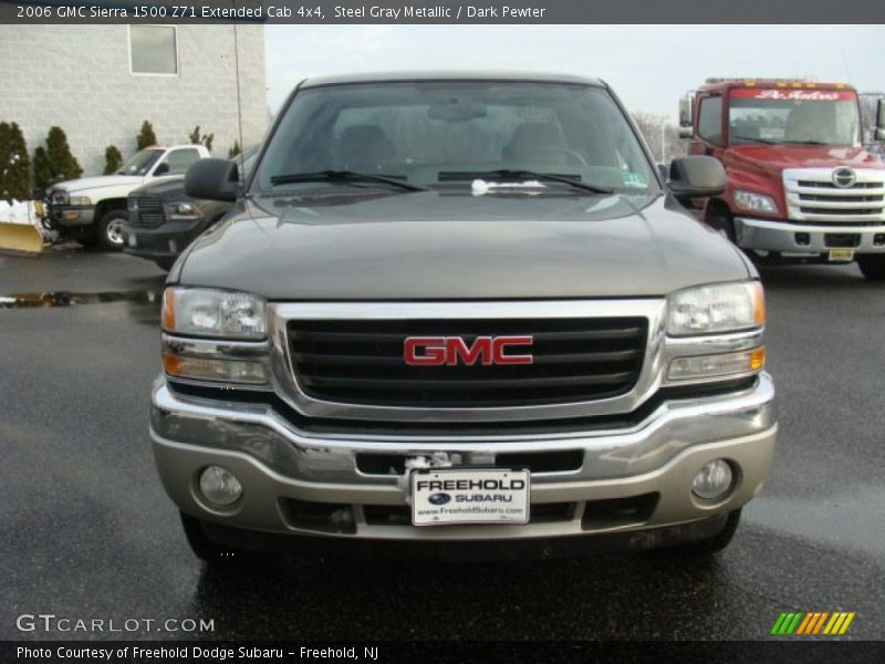 Steel Gray Metallic / Dark Pewter 2006 GMC Sierra 1500 Z71 Extended Cab 4x4