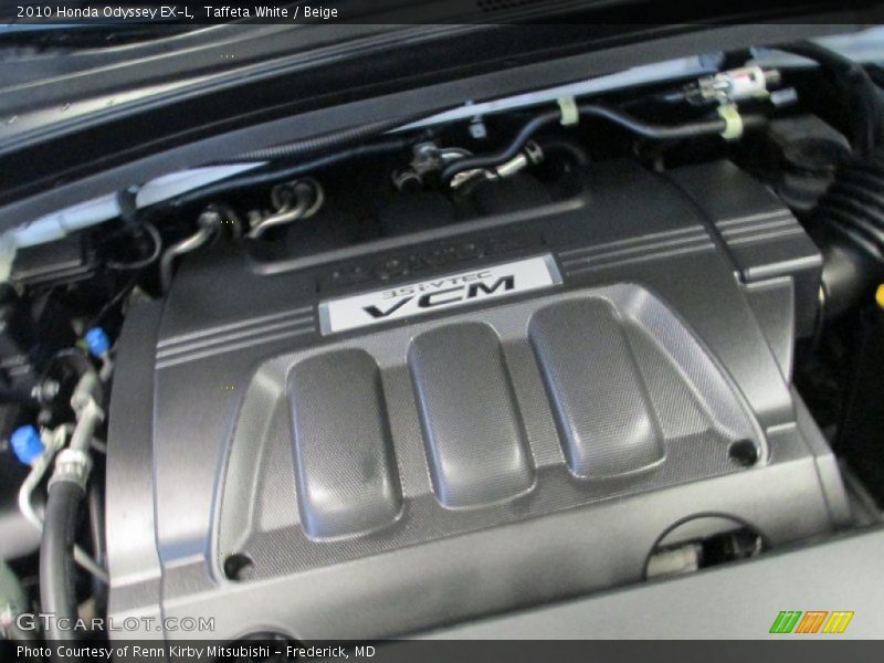 Taffeta White / Beige 2010 Honda Odyssey EX-L