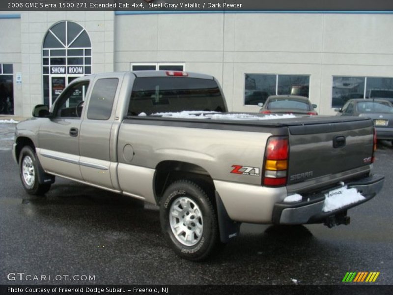 Steel Gray Metallic / Dark Pewter 2006 GMC Sierra 1500 Z71 Extended Cab 4x4