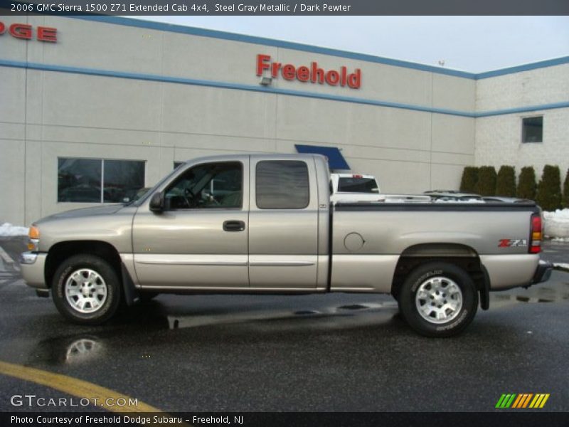 Steel Gray Metallic / Dark Pewter 2006 GMC Sierra 1500 Z71 Extended Cab 4x4