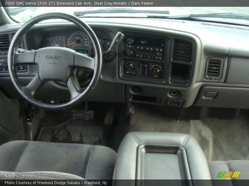 Steel Gray Metallic / Dark Pewter 2006 GMC Sierra 1500 Z71 Extended Cab 4x4
