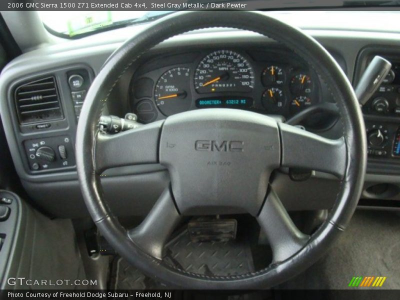 Steel Gray Metallic / Dark Pewter 2006 GMC Sierra 1500 Z71 Extended Cab 4x4