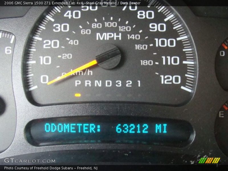 Steel Gray Metallic / Dark Pewter 2006 GMC Sierra 1500 Z71 Extended Cab 4x4