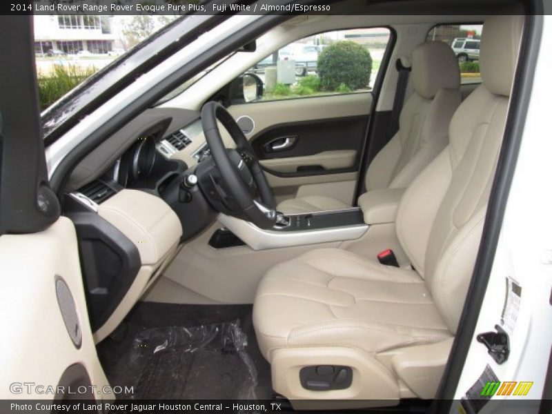 Front Seat of 2014 Range Rover Evoque Pure Plus