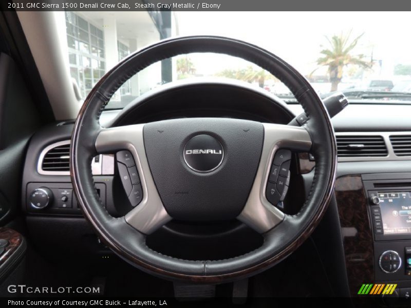  2011 Sierra 1500 Denali Crew Cab Steering Wheel