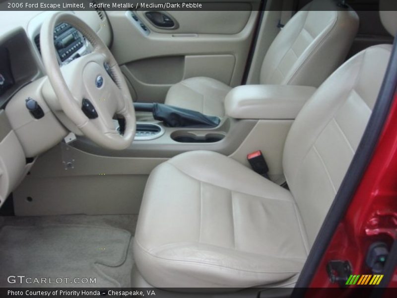 Redfire Metallic / Medium/Dark Pebble 2006 Ford Escape Limited