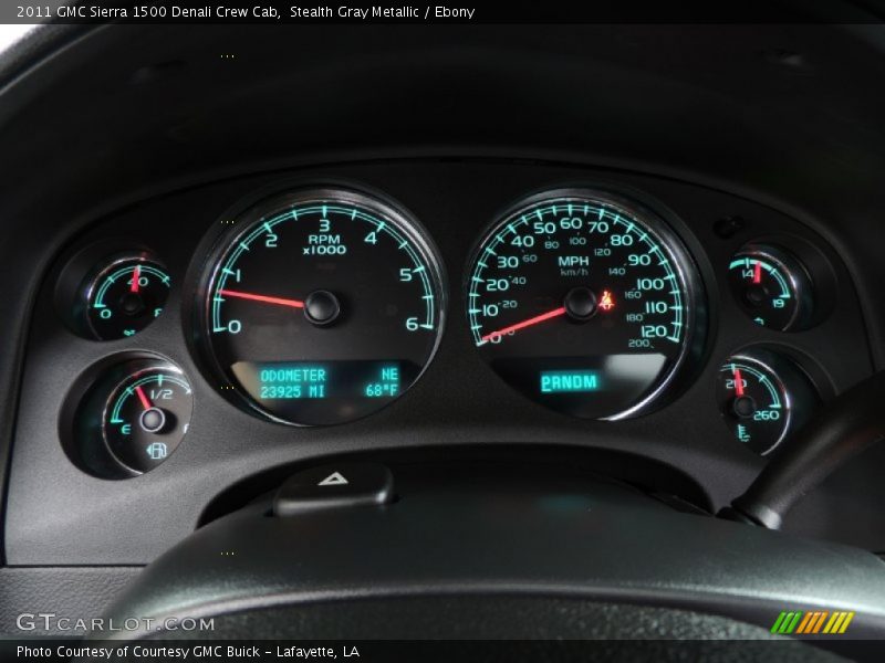  2011 Sierra 1500 Denali Crew Cab Denali Crew Cab Gauges