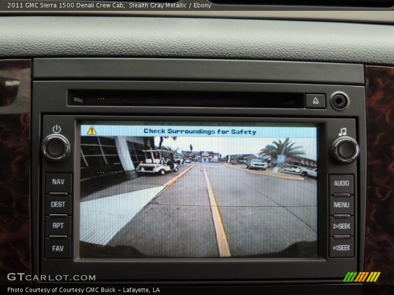 Stealth Gray Metallic / Ebony 2011 GMC Sierra 1500 Denali Crew Cab