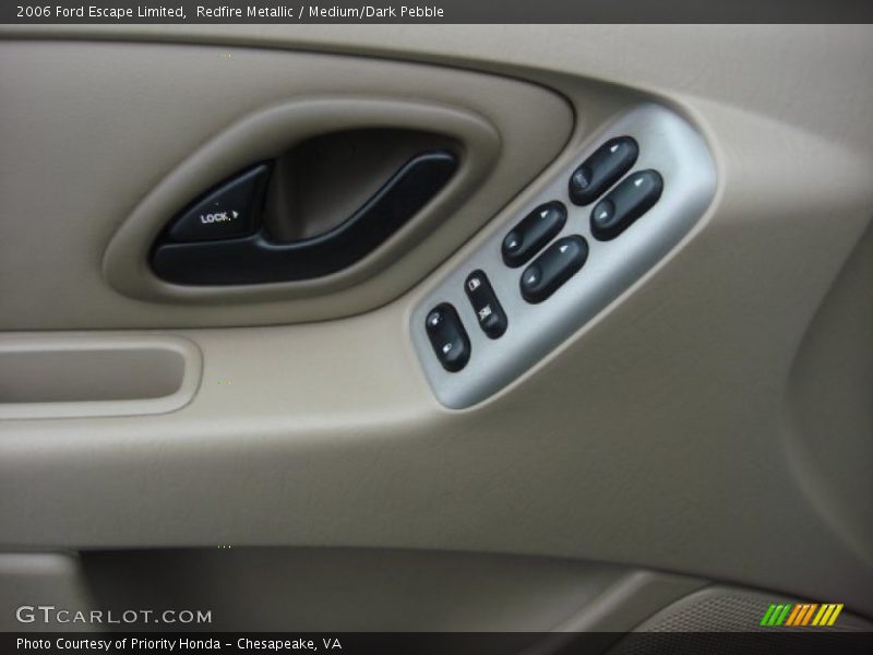 Redfire Metallic / Medium/Dark Pebble 2006 Ford Escape Limited