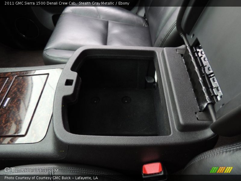 Stealth Gray Metallic / Ebony 2011 GMC Sierra 1500 Denali Crew Cab