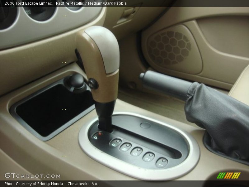 Redfire Metallic / Medium/Dark Pebble 2006 Ford Escape Limited