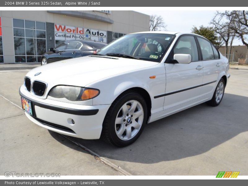 Alpine White / Sand 2004 BMW 3 Series 325i Sedan