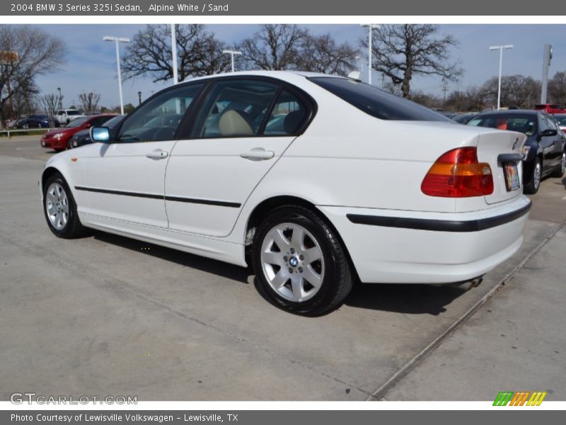 Alpine White / Sand 2004 BMW 3 Series 325i Sedan