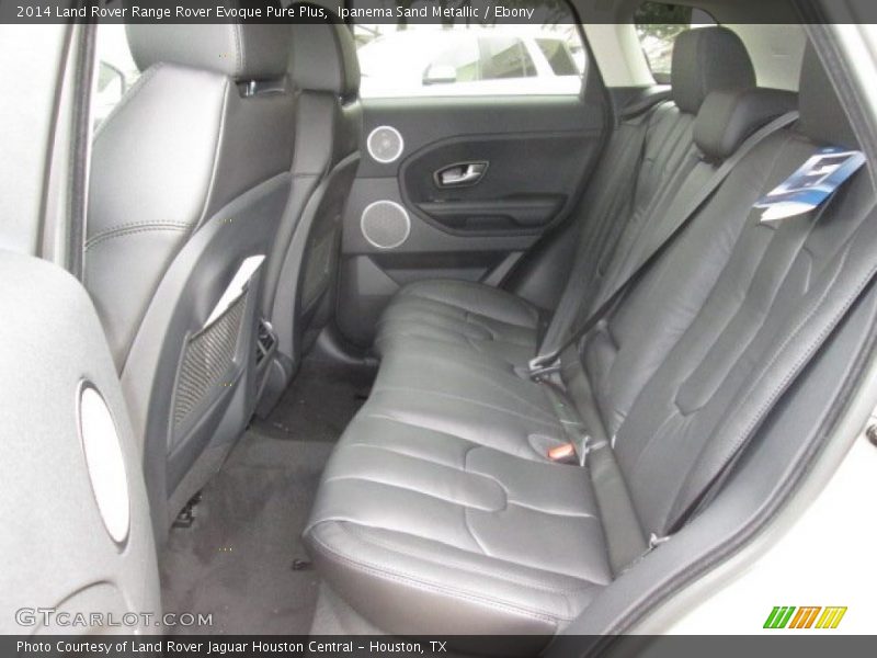 Rear Seat of 2014 Range Rover Evoque Pure Plus