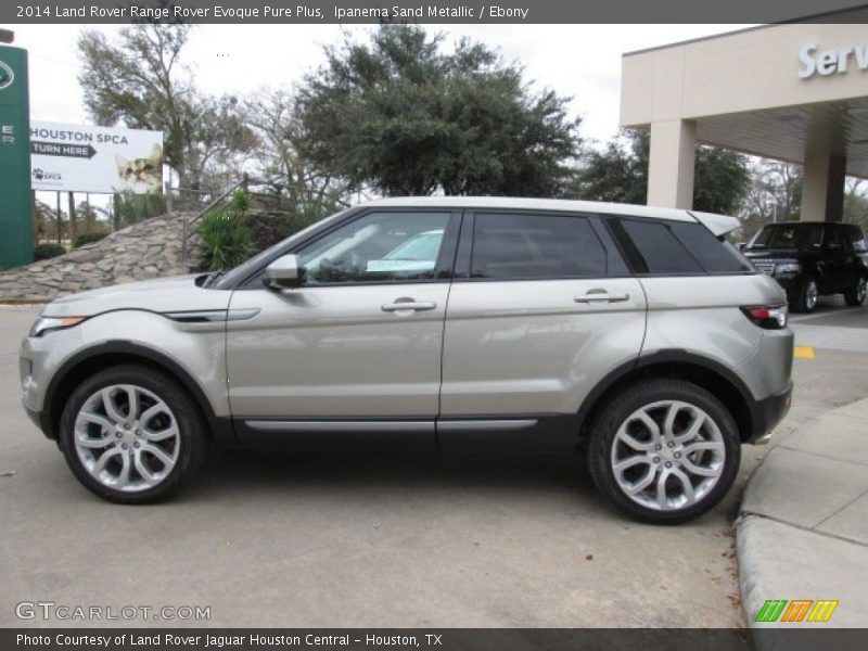  2014 Range Rover Evoque Pure Plus Ipanema Sand Metallic