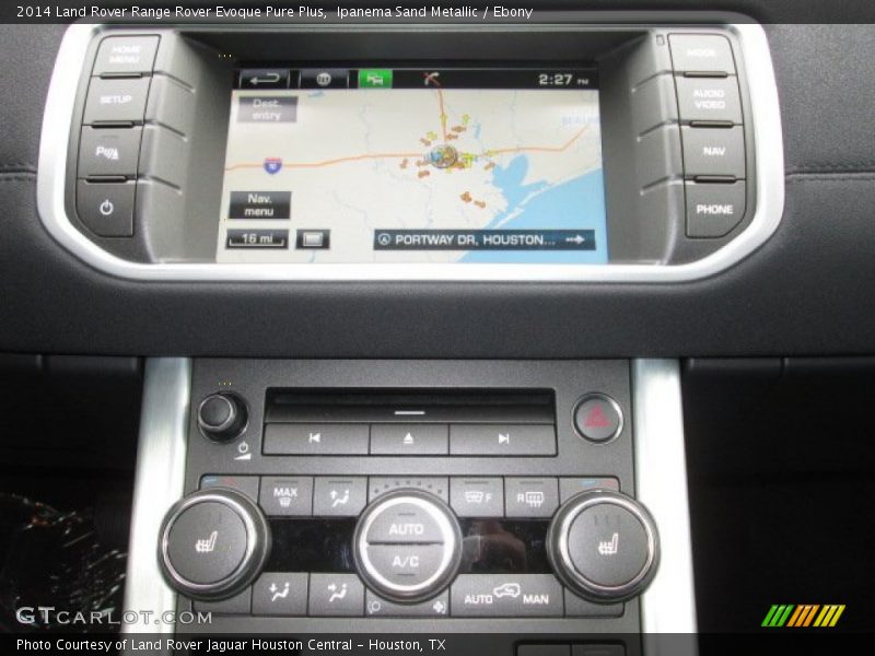 Ipanema Sand Metallic / Ebony 2014 Land Rover Range Rover Evoque Pure Plus