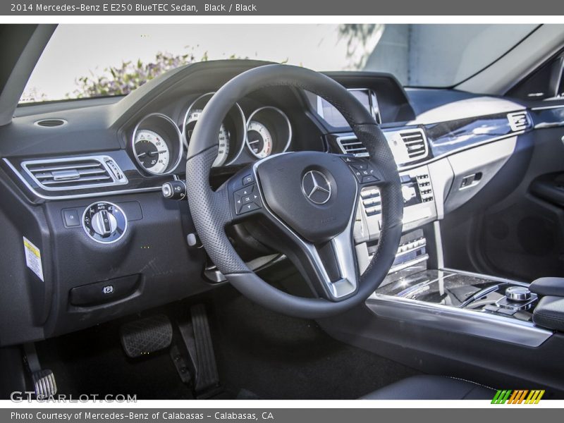 Black / Black 2014 Mercedes-Benz E E250 BlueTEC Sedan