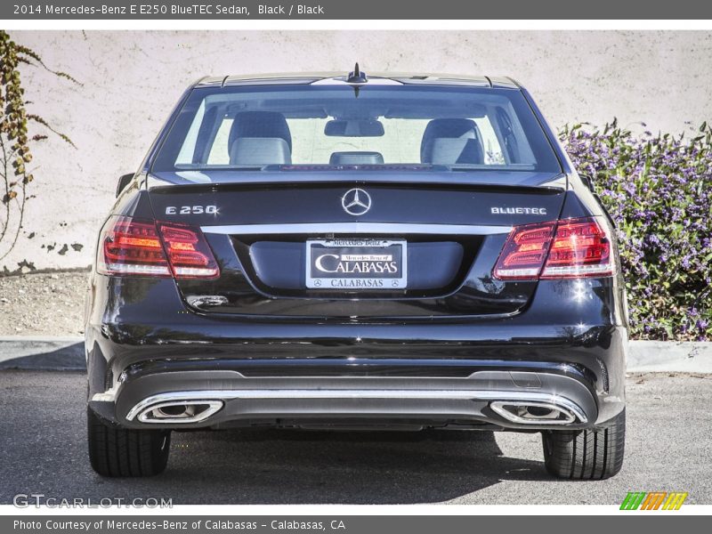 Black / Black 2014 Mercedes-Benz E E250 BlueTEC Sedan