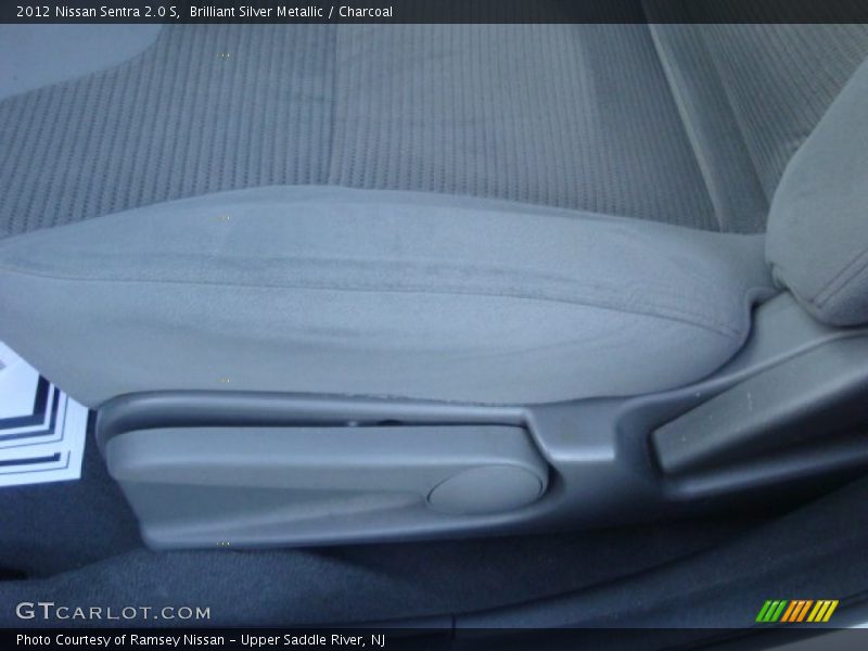 Brilliant Silver Metallic / Charcoal 2012 Nissan Sentra 2.0 S