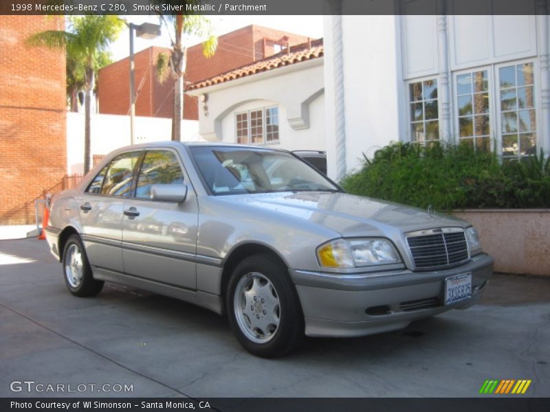 Smoke Silver Metallic / Parchment 1998 Mercedes-Benz C 280