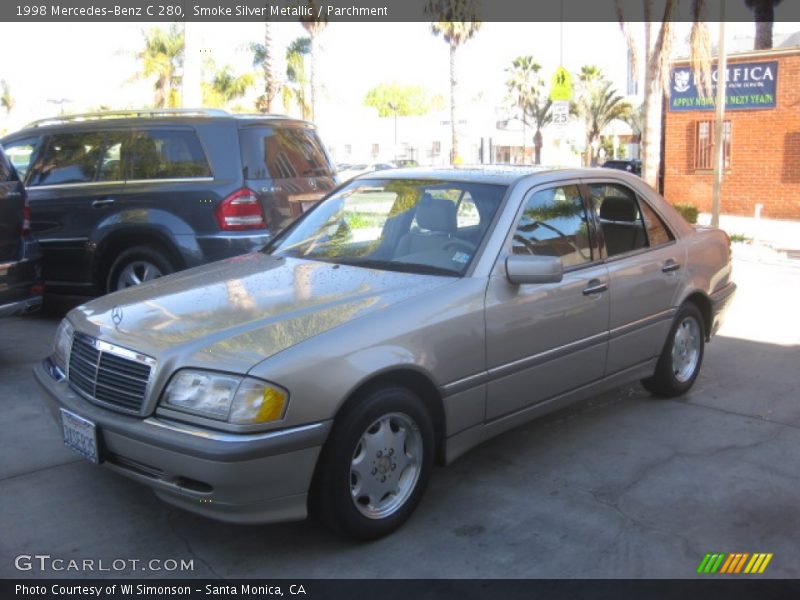 Smoke Silver Metallic / Parchment 1998 Mercedes-Benz C 280