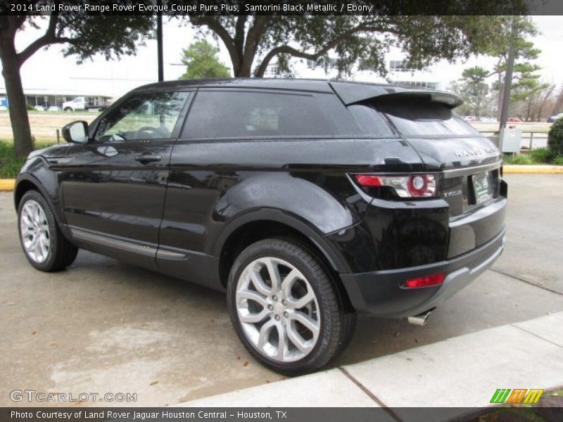  2014 Range Rover Evoque Coupe Pure Plus Santorini Black Metallic
