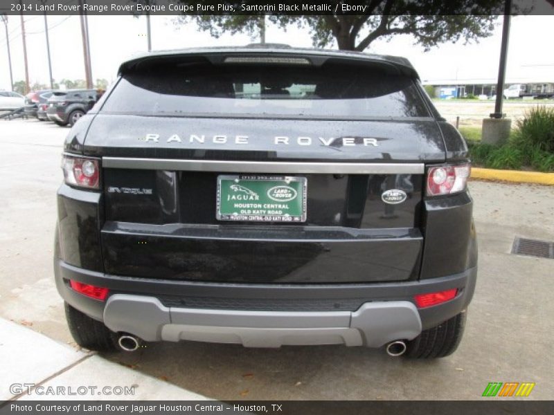 Santorini Black Metallic / Ebony 2014 Land Rover Range Rover Evoque Coupe Pure Plus