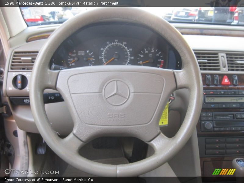 Smoke Silver Metallic / Parchment 1998 Mercedes-Benz C 280