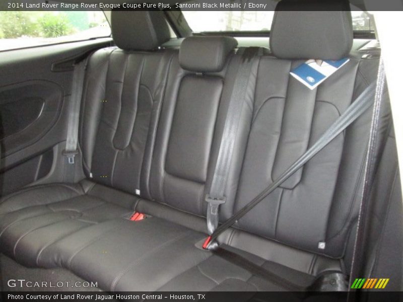 Rear Seat of 2014 Range Rover Evoque Coupe Pure Plus