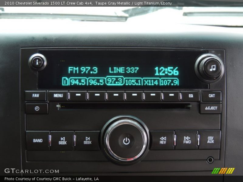 Taupe Gray Metallic / Light Titanium/Ebony 2010 Chevrolet Silverado 1500 LT Crew Cab 4x4