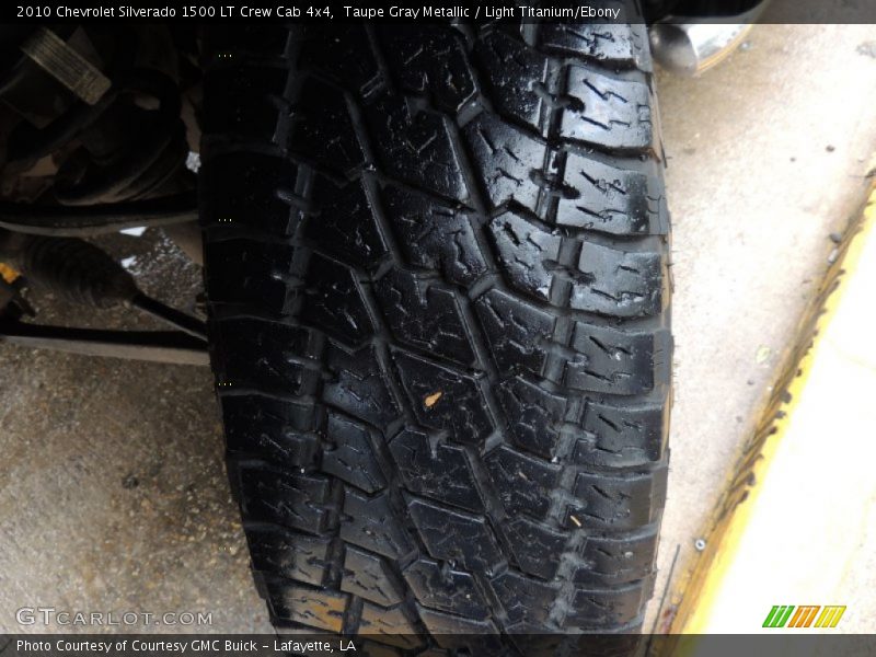 Taupe Gray Metallic / Light Titanium/Ebony 2010 Chevrolet Silverado 1500 LT Crew Cab 4x4