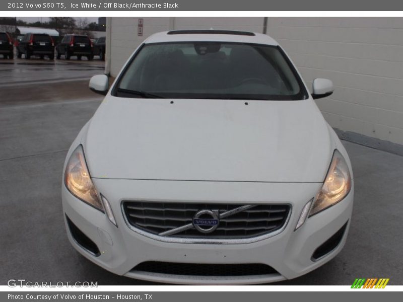 Ice White / Off Black/Anthracite Black 2012 Volvo S60 T5