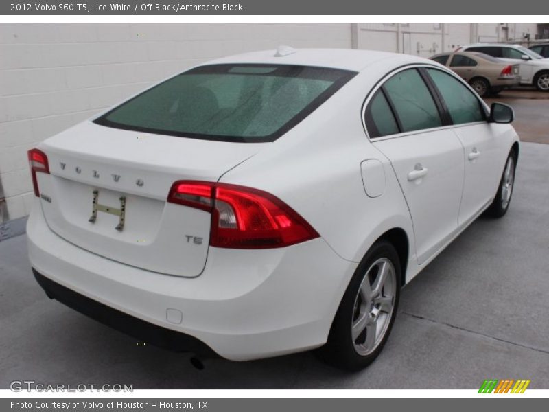 Ice White / Off Black/Anthracite Black 2012 Volvo S60 T5