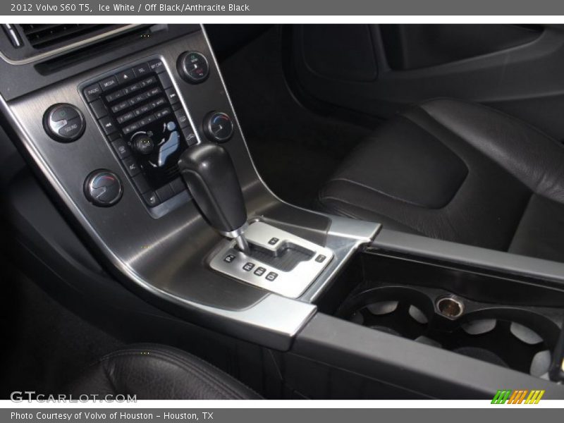Ice White / Off Black/Anthracite Black 2012 Volvo S60 T5